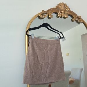 J. Crew Brown Mini Skirt